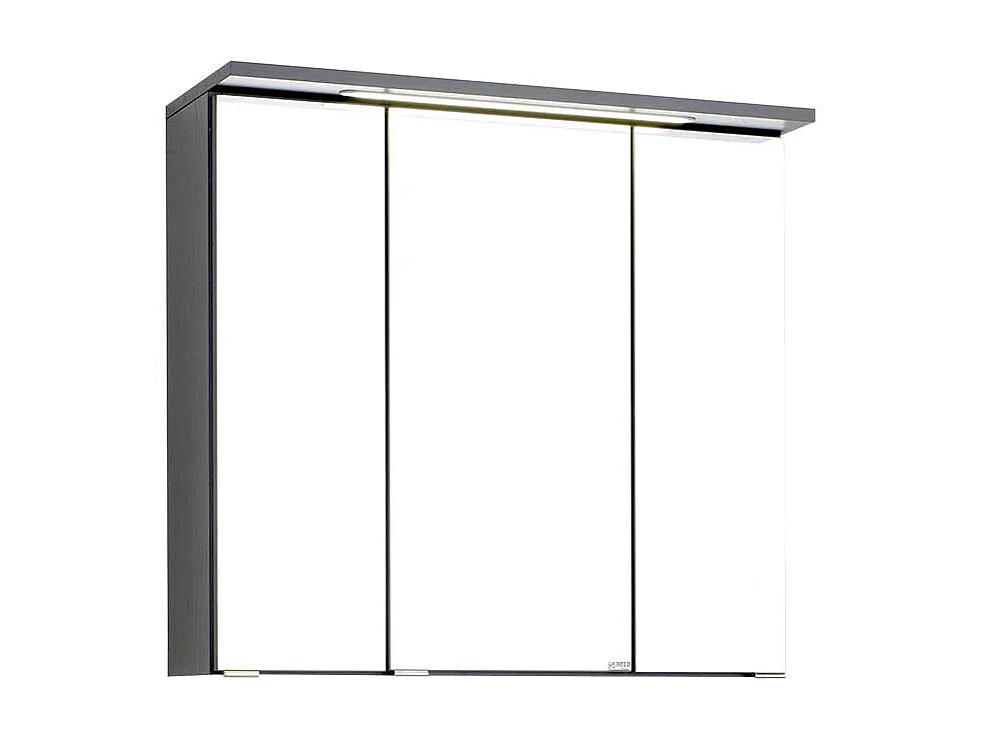 3D Spiegelschrank in Anthrazit Bad