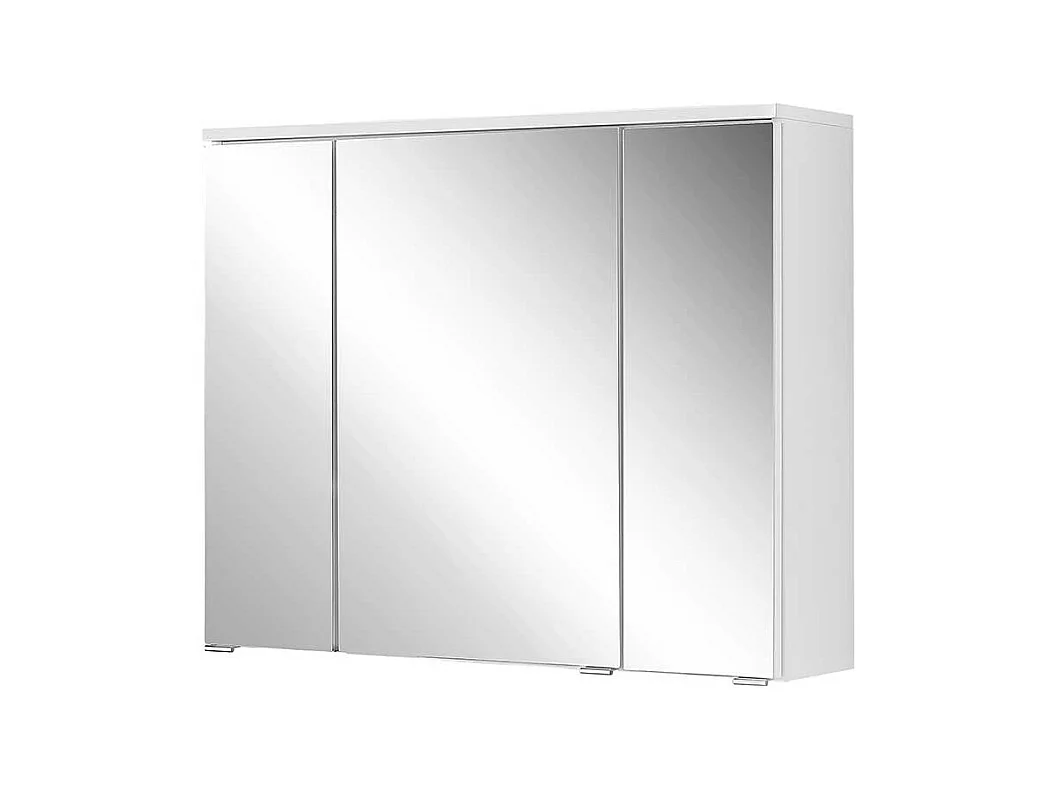 Badspiegelschrank in Weiß 3-türig