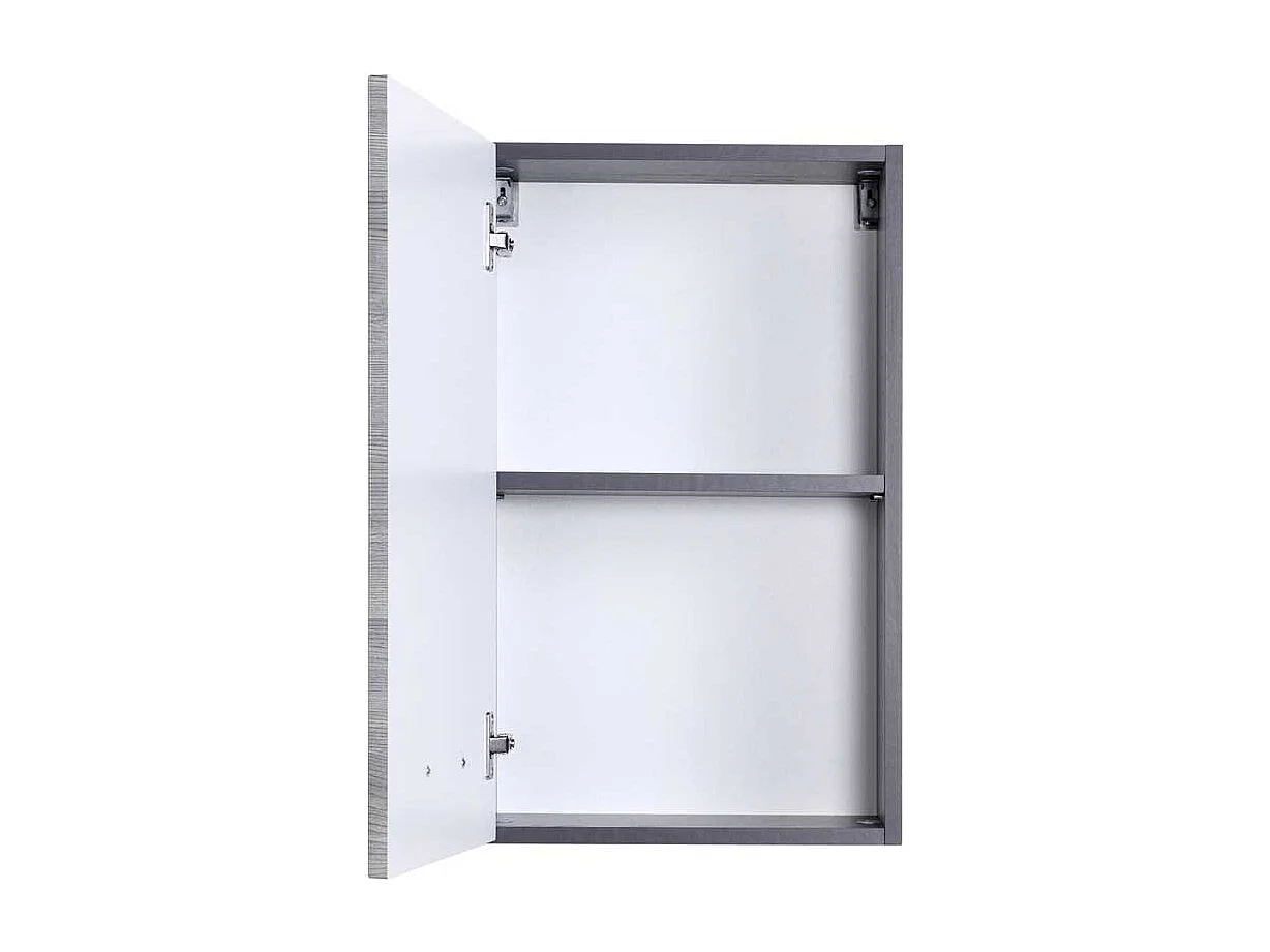 Bad Hängeschrank in Eiche Grau modern