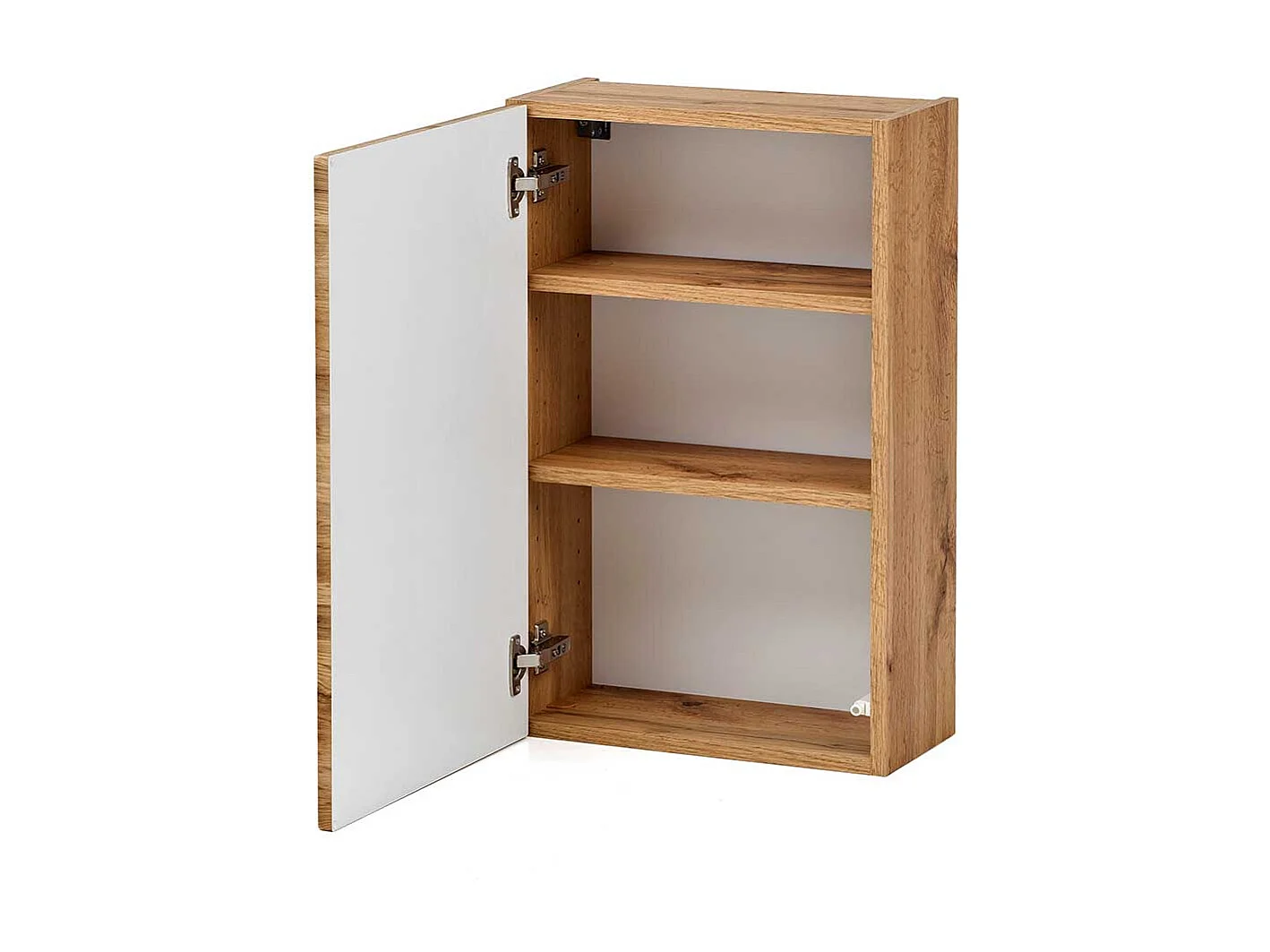 Bad Oberschrank Landhaus in Wildeichefarben eine Tür