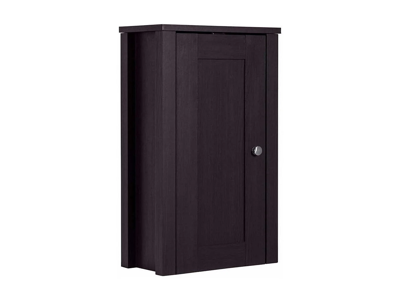 Bad Oberschrank im Landhausstil Dunkelbraun