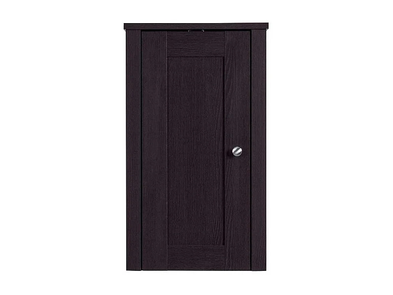 Bad Oberschrank im Landhausstil Dunkelbraun