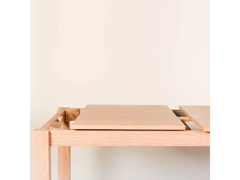 Esszimmertisch aus Eiche massiv geölt ausziehbar