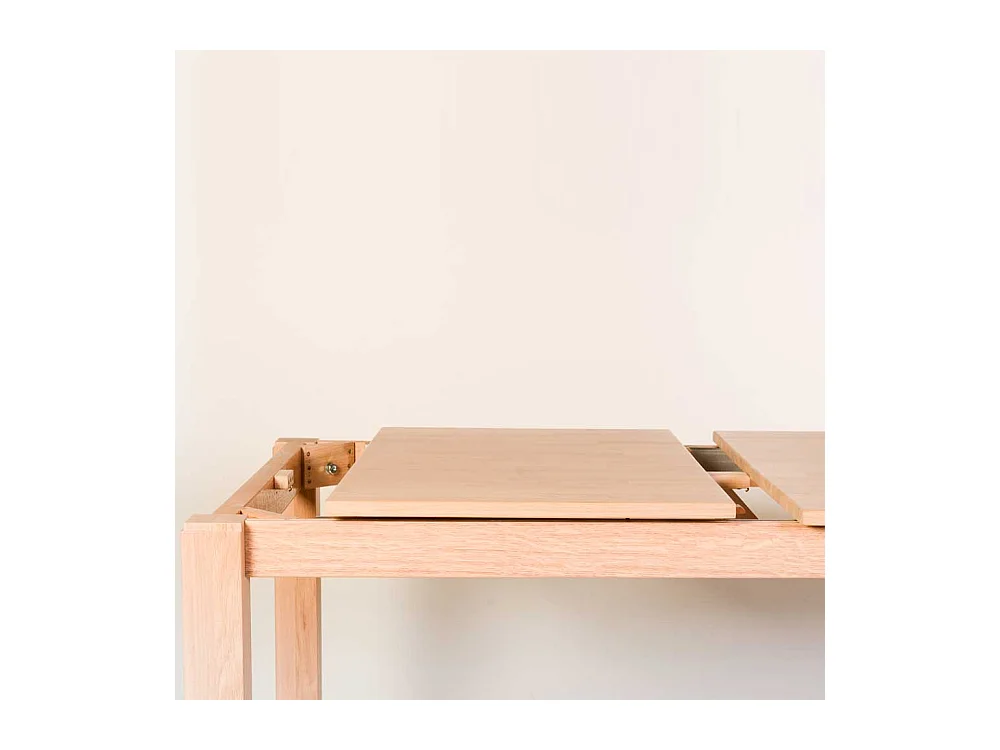 Esszimmertisch aus Eiche massiv geölt ausziehbar