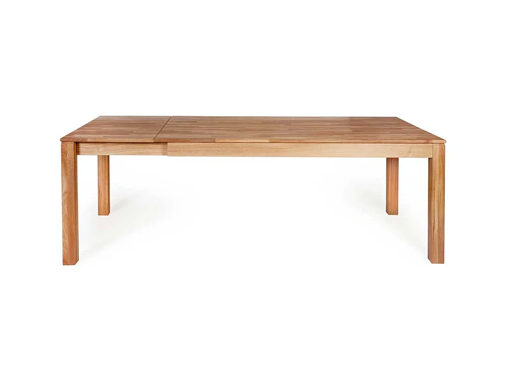 Esszimmertisch aus Eiche massiv geölt ausziehbar