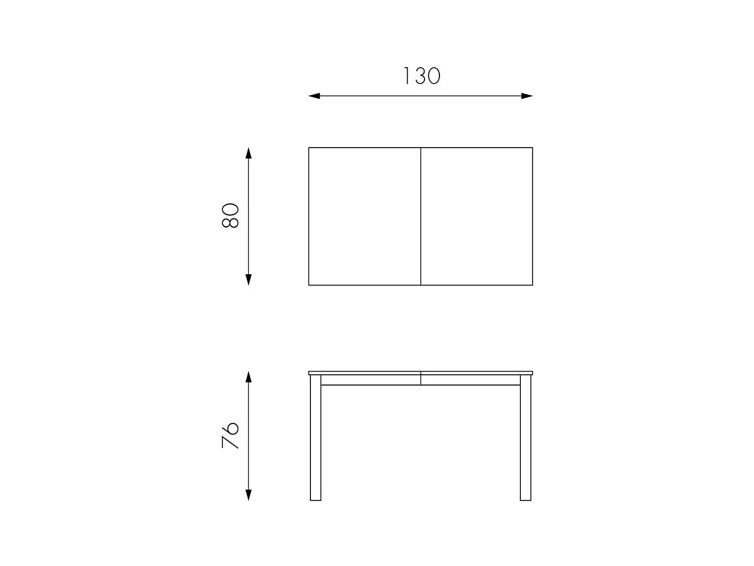 Buche Esstisch in Weiß ausziehbar