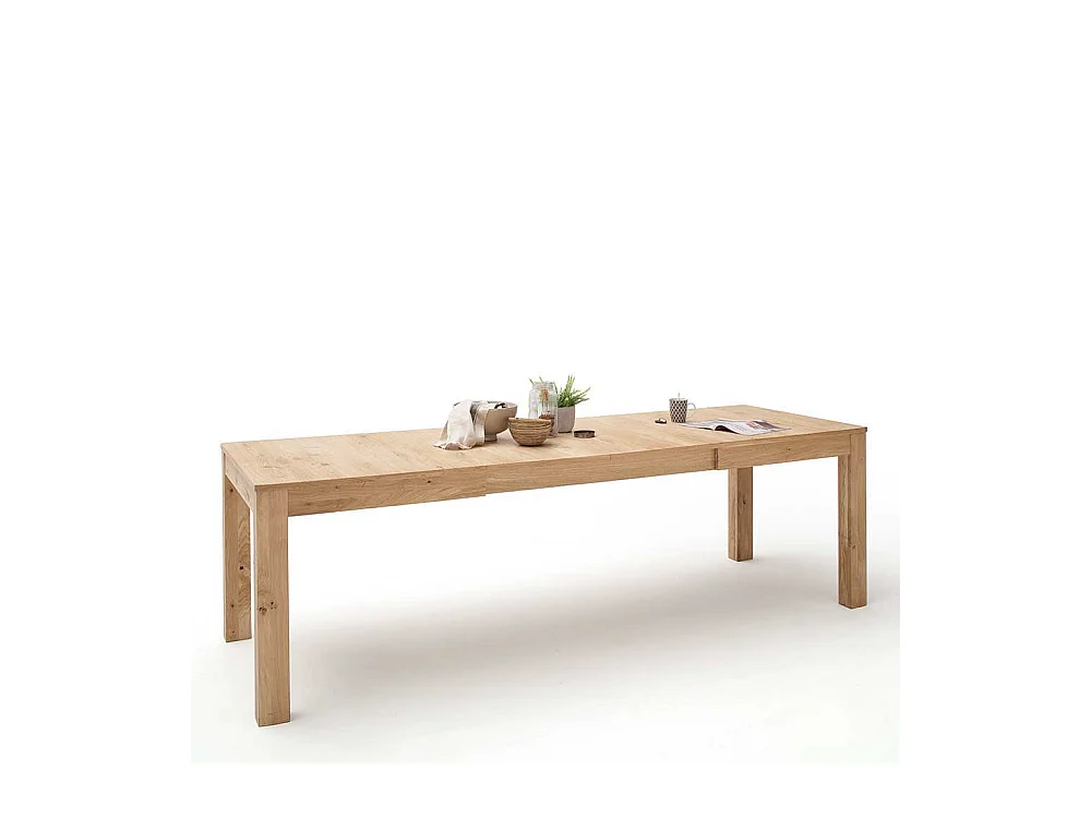Küchentisch ausziehbar Eiche Bianco furniert