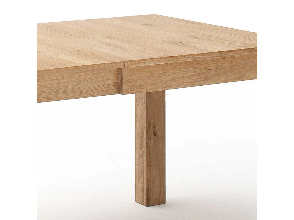 Küchentisch ausziehbar Eiche Bianco furniert