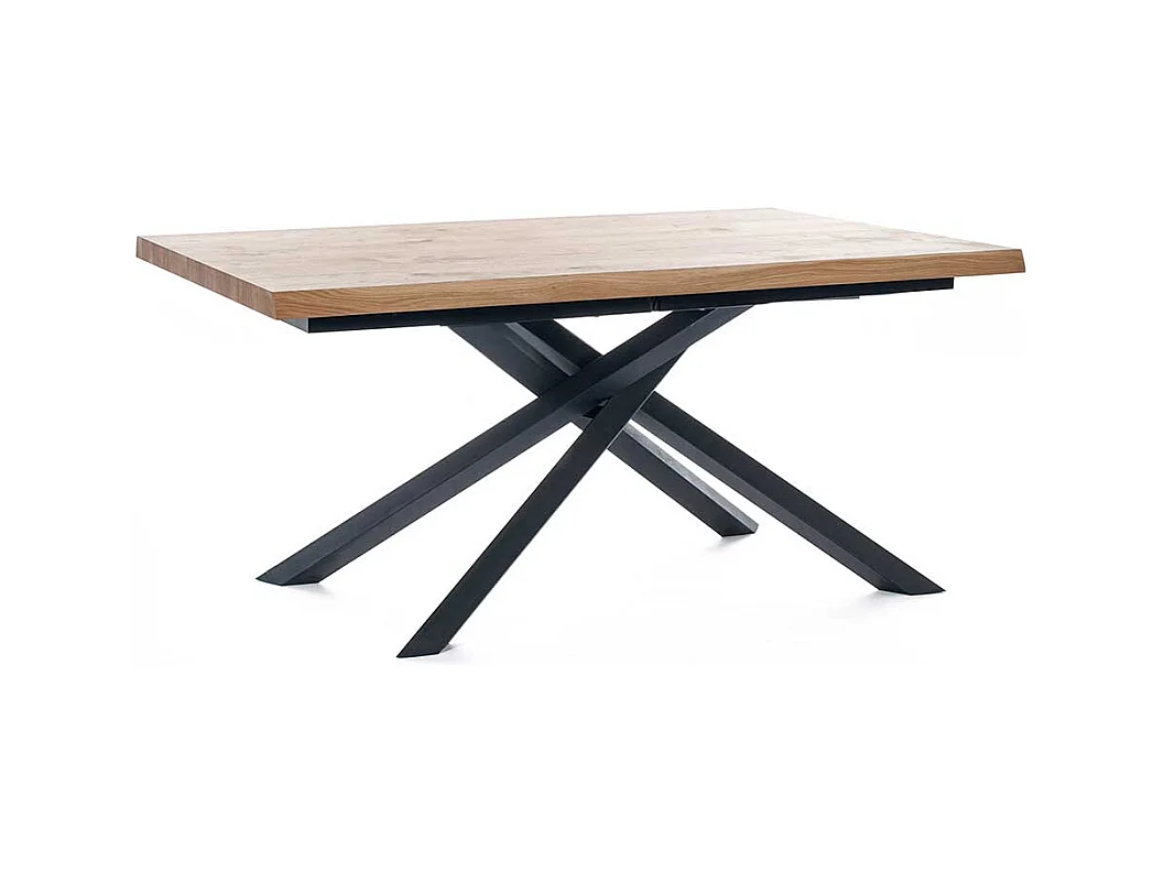 Esszimmertisch mit Eiche furniert ausziehbar