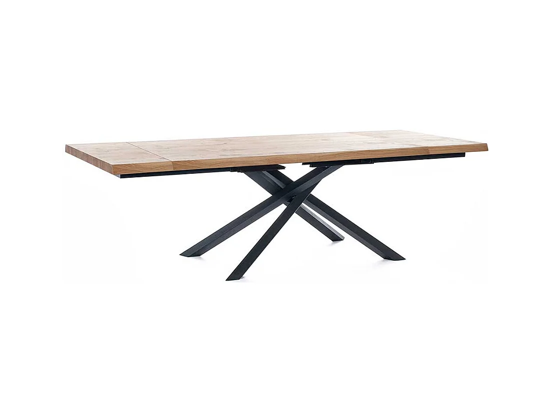 Esszimmertisch mit Eiche furniert ausziehbar