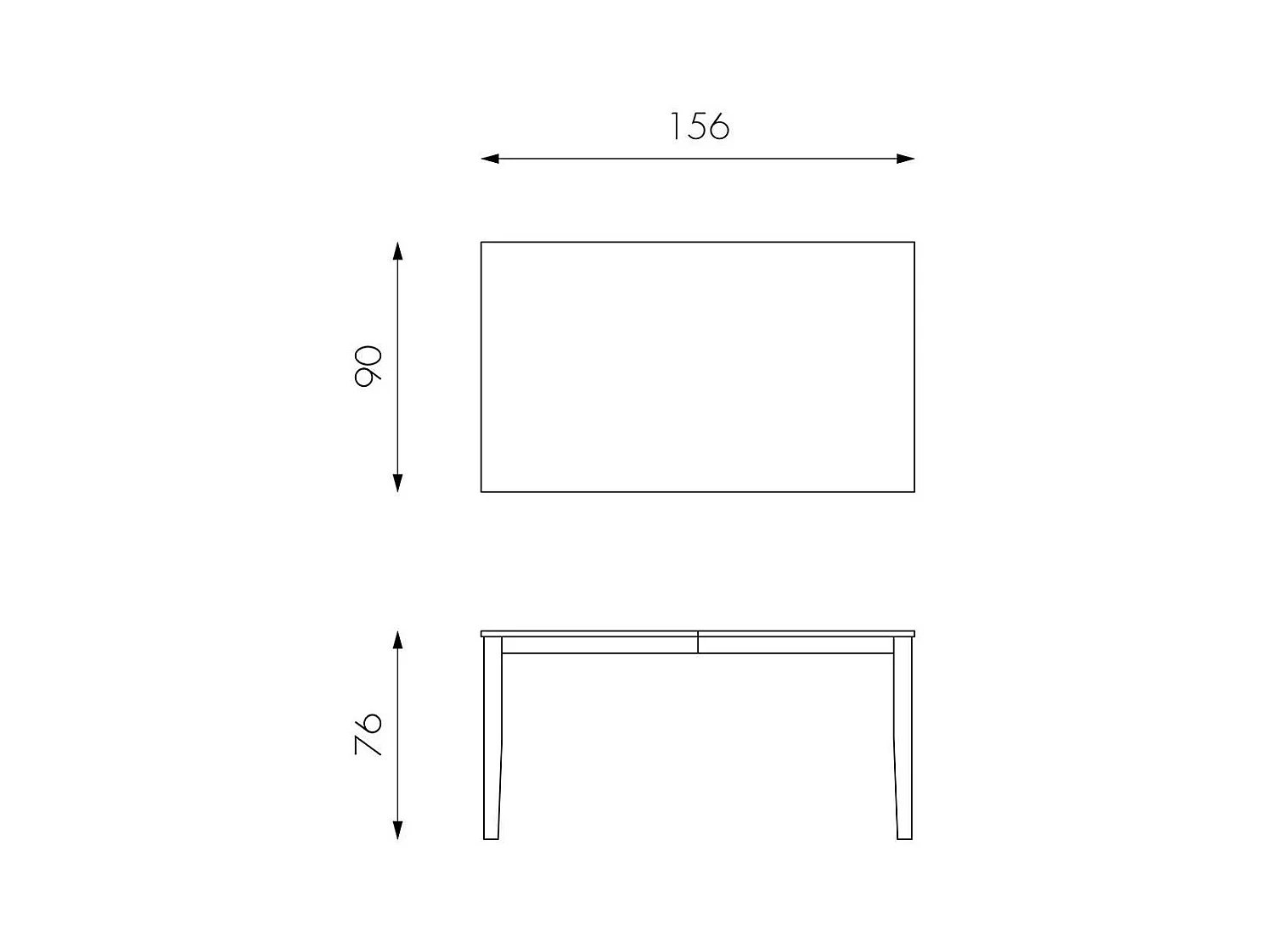 Esszimmertisch ausziehbar Esche furniert