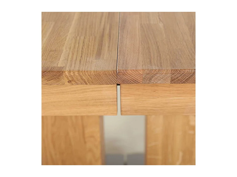 Esszimmertisch mit Säulengestell ausziehbar