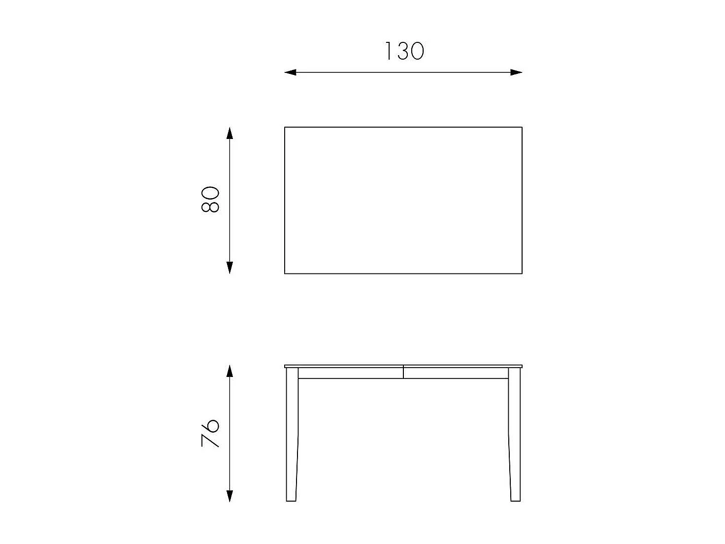 Esszimmertisch ausziehbar Esche furniert