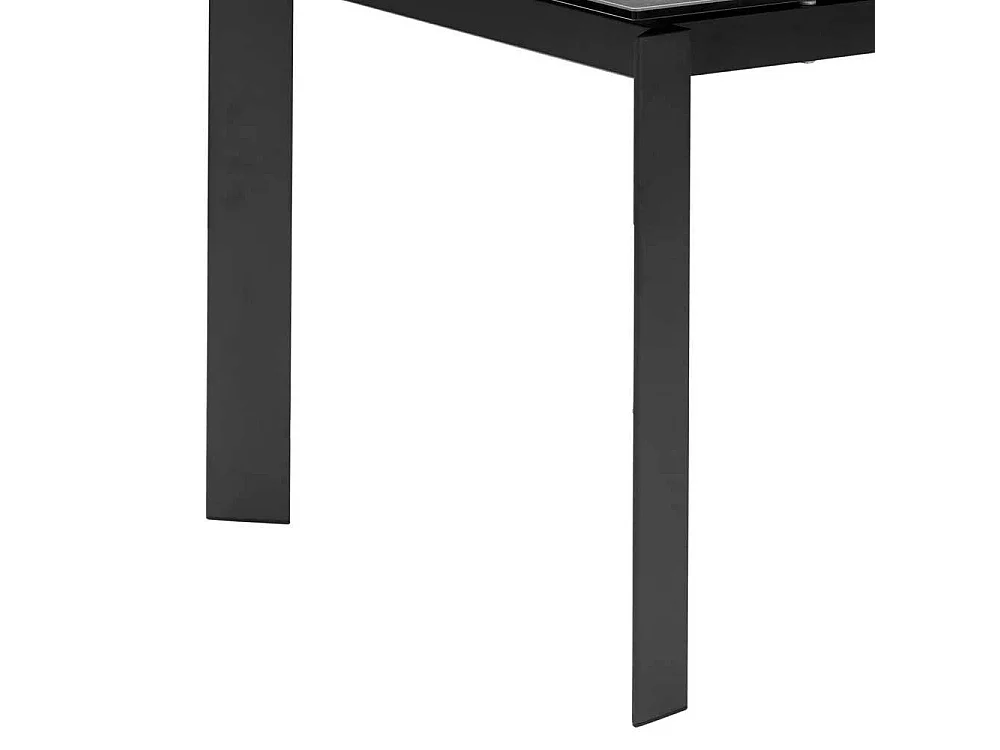 Esstisch mit Keramik Platte in Anthrazit und Grau ausziehbar