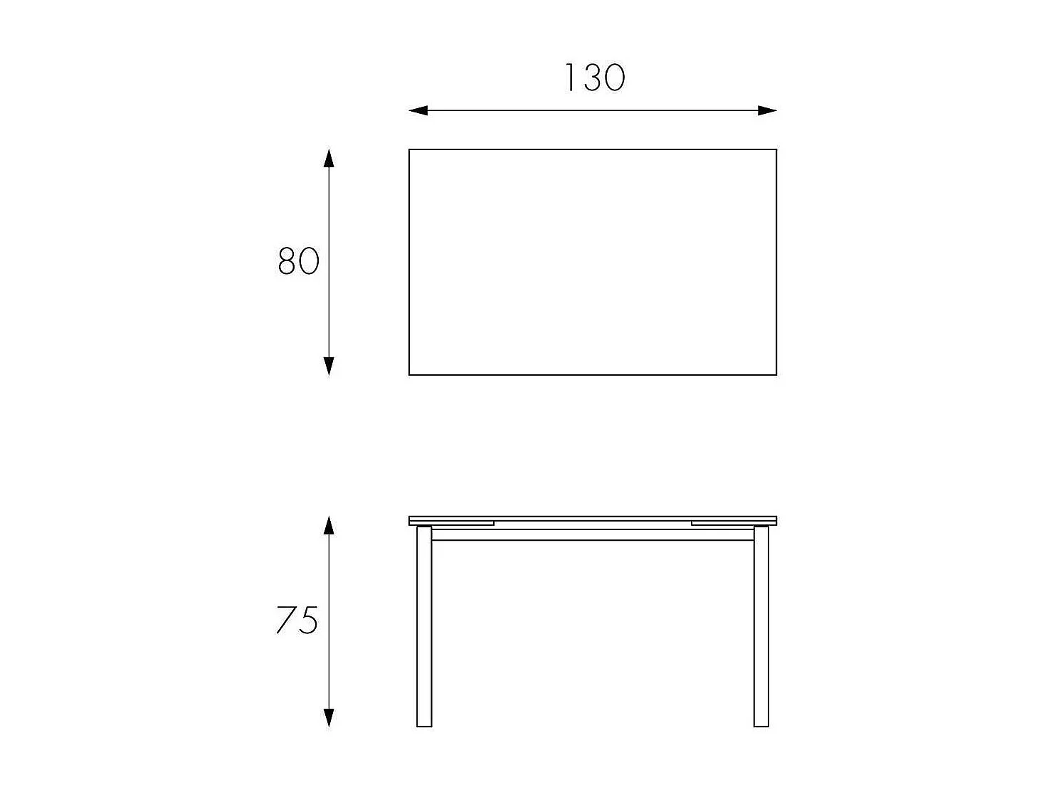 Esstisch in Hellbraun Glas ausziehbar