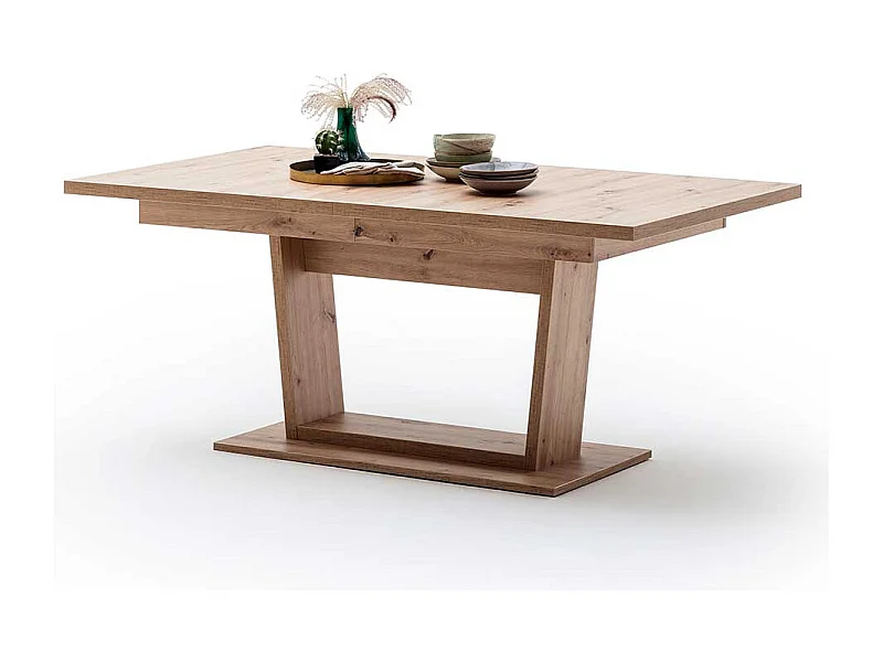 Esszimmertisch ausziehbar Eiche Optik
