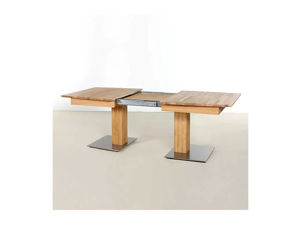 Esszimmertisch mit Säulengestell ausziehbar