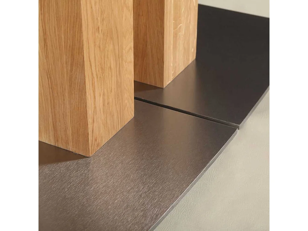 Esszimmertisch mit Säulengestell ausziehbar