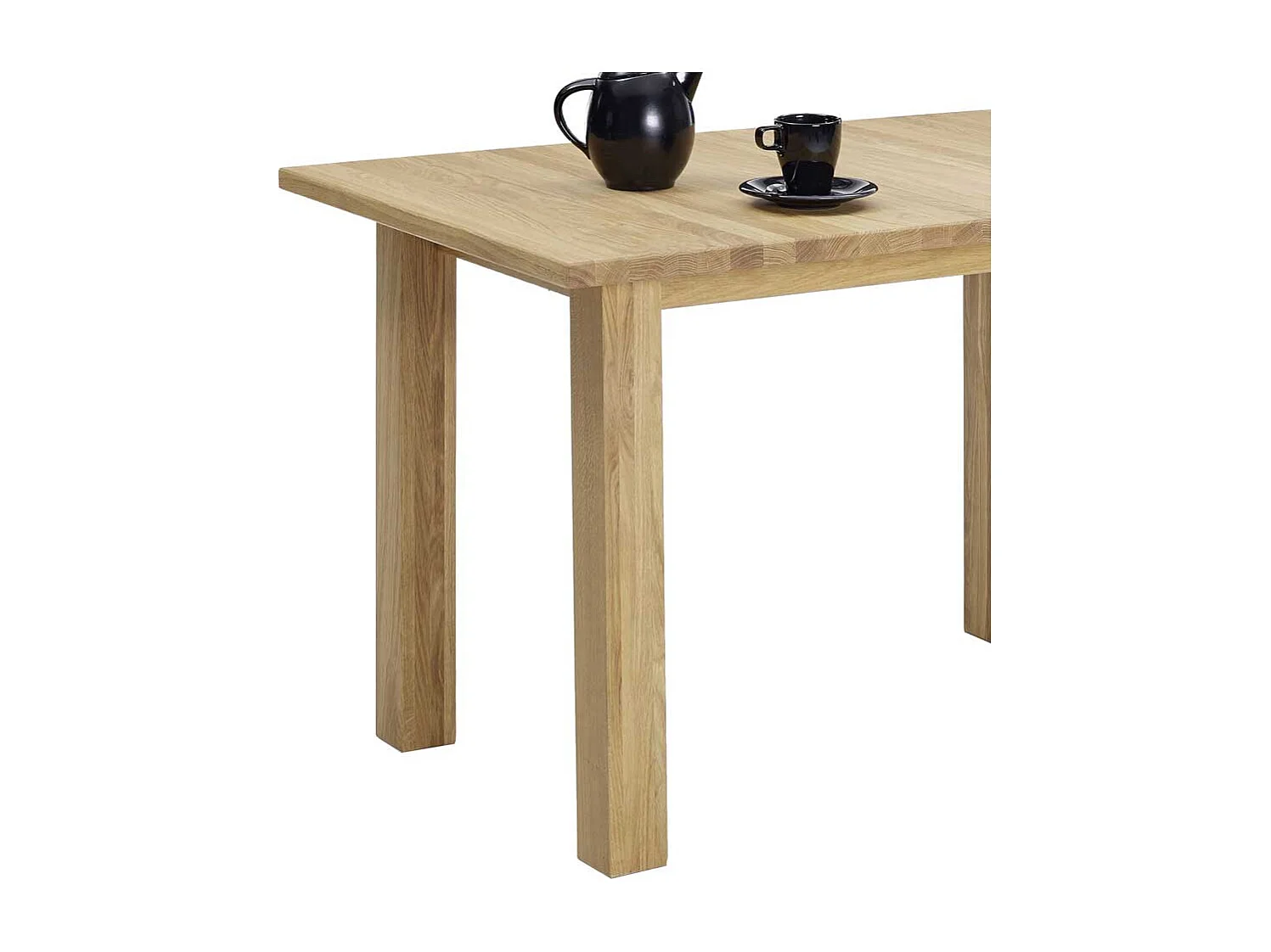 Holztisch aus Kernbuche massiv ausziehbar