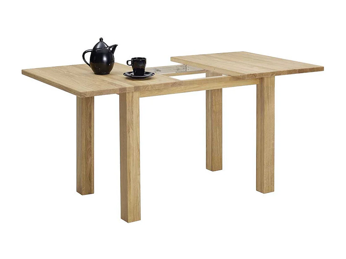 Holztisch aus Kernbuche massiv ausziehbar