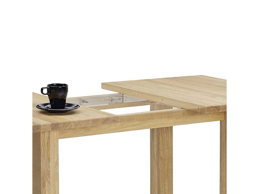 Holztisch aus Kernbuche massiv ausziehbar