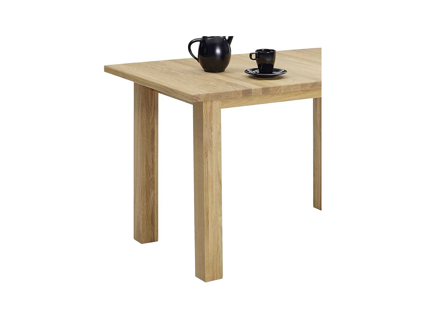 Holztisch aus Kernbuche massiv ausziehbar