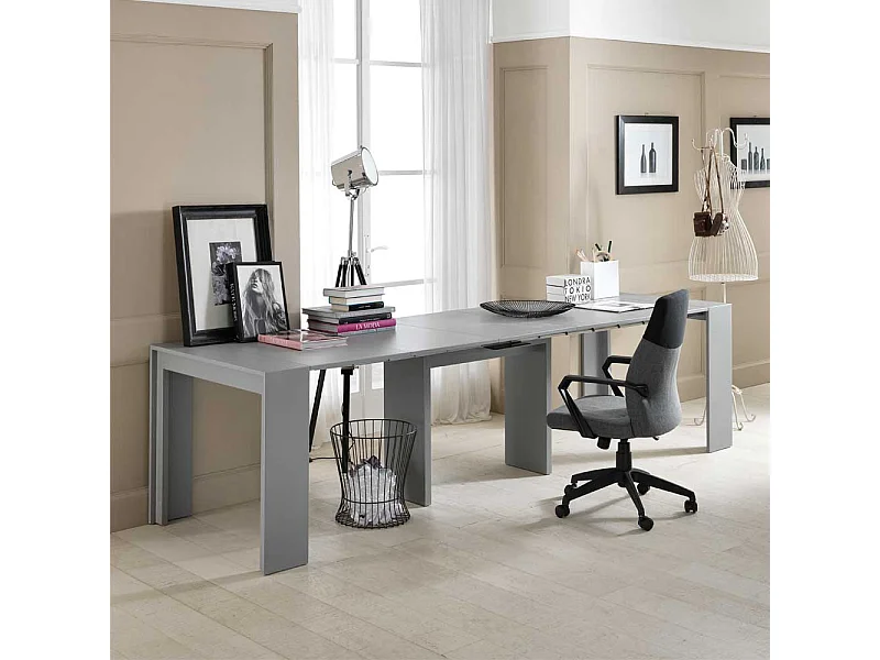 XL Tisch in Grau ausziehbar