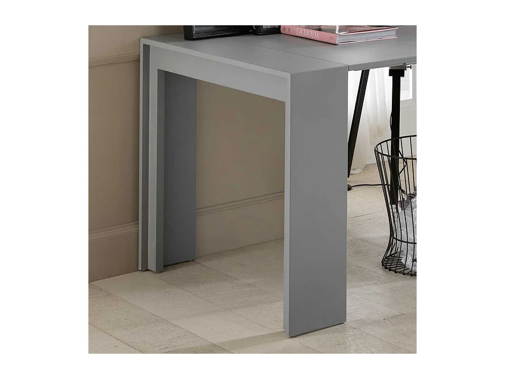 XL Tisch in Grau ausziehbar