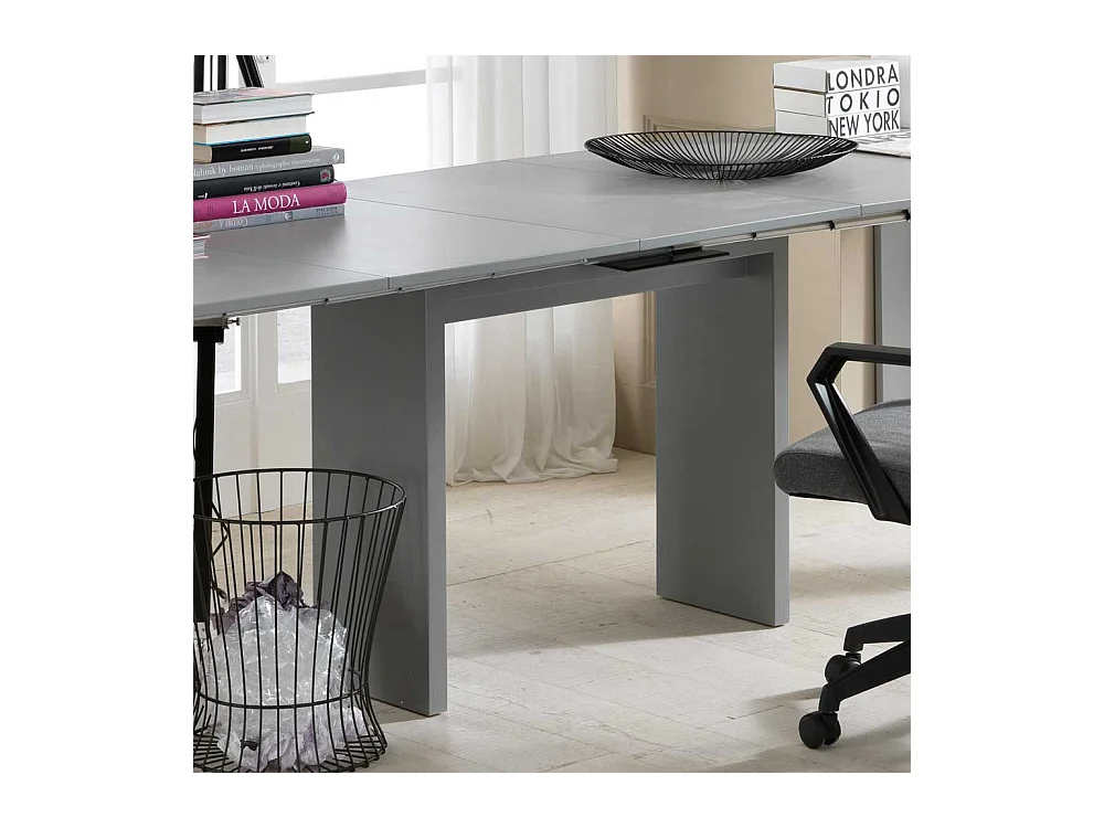 XL Tisch in Grau ausziehbar