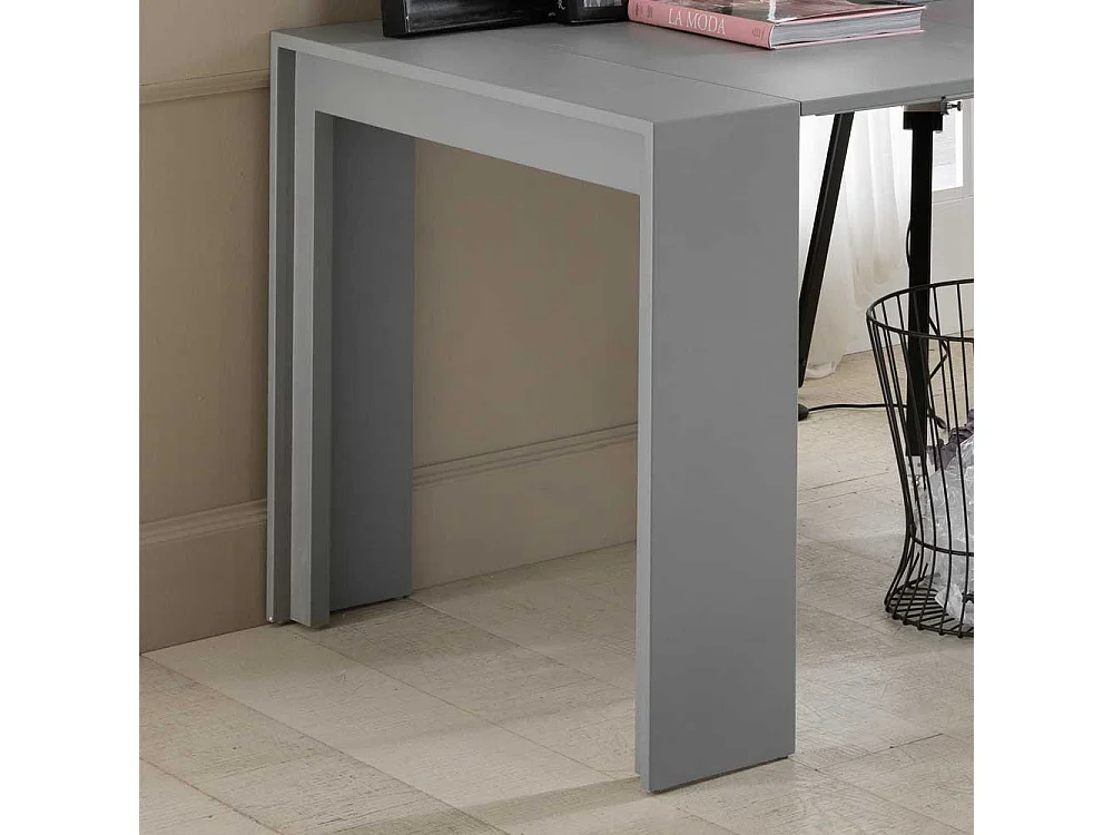 XL Tisch in Grau ausziehbar