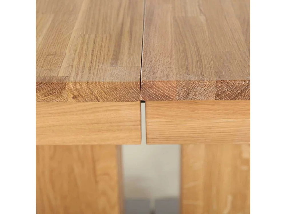 Esszimmertisch mit Säulengestell ausziehbar