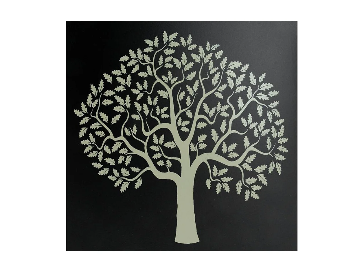 Serviteur de cheminée moderne 4 accessoires Arbre de vie