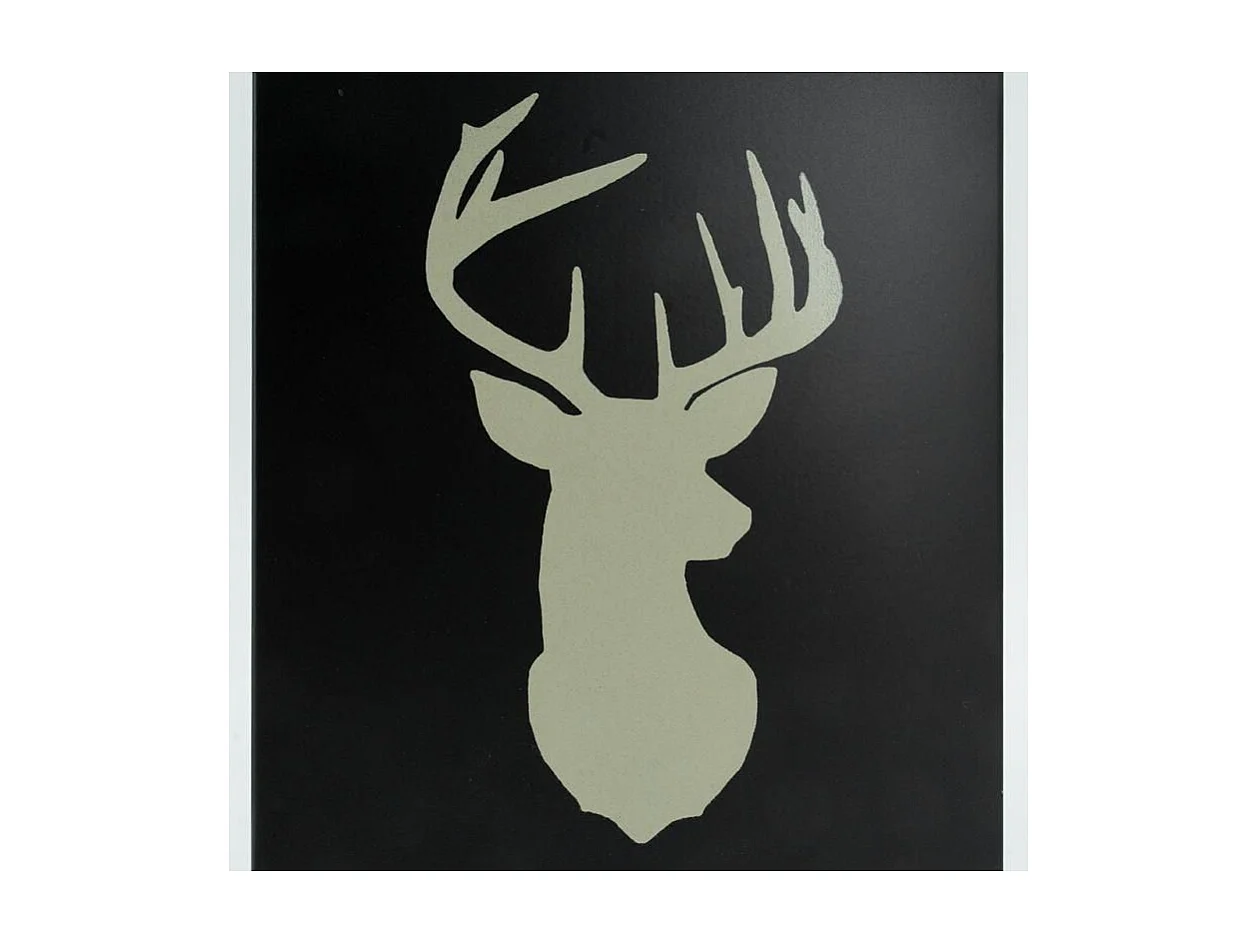 Serviteur de cheminée moderne 4 accessoires Cerf