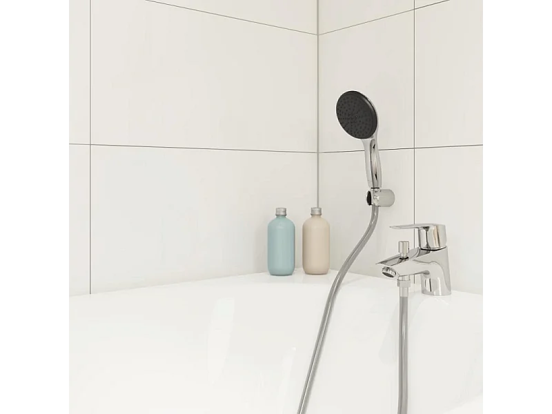 Ensemble bain douche monotrou GROHE Start 2021 Quickfix + Douchette 2 jets et flexible