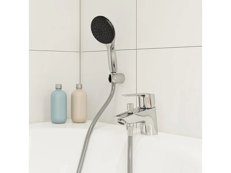 Ensemble bain douche monotrou GROHE Start 2021 Quickfix + Douchette 2 jets et flexible