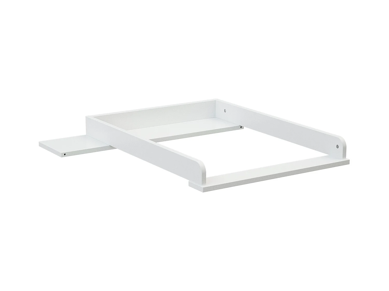 Plan à langer en bois pour commode bébé UNO - Blanc