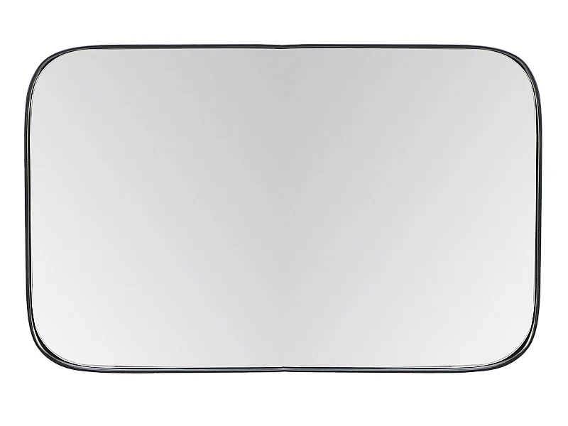 Miroir rectangulaire aux bords arrondis 100x70cm