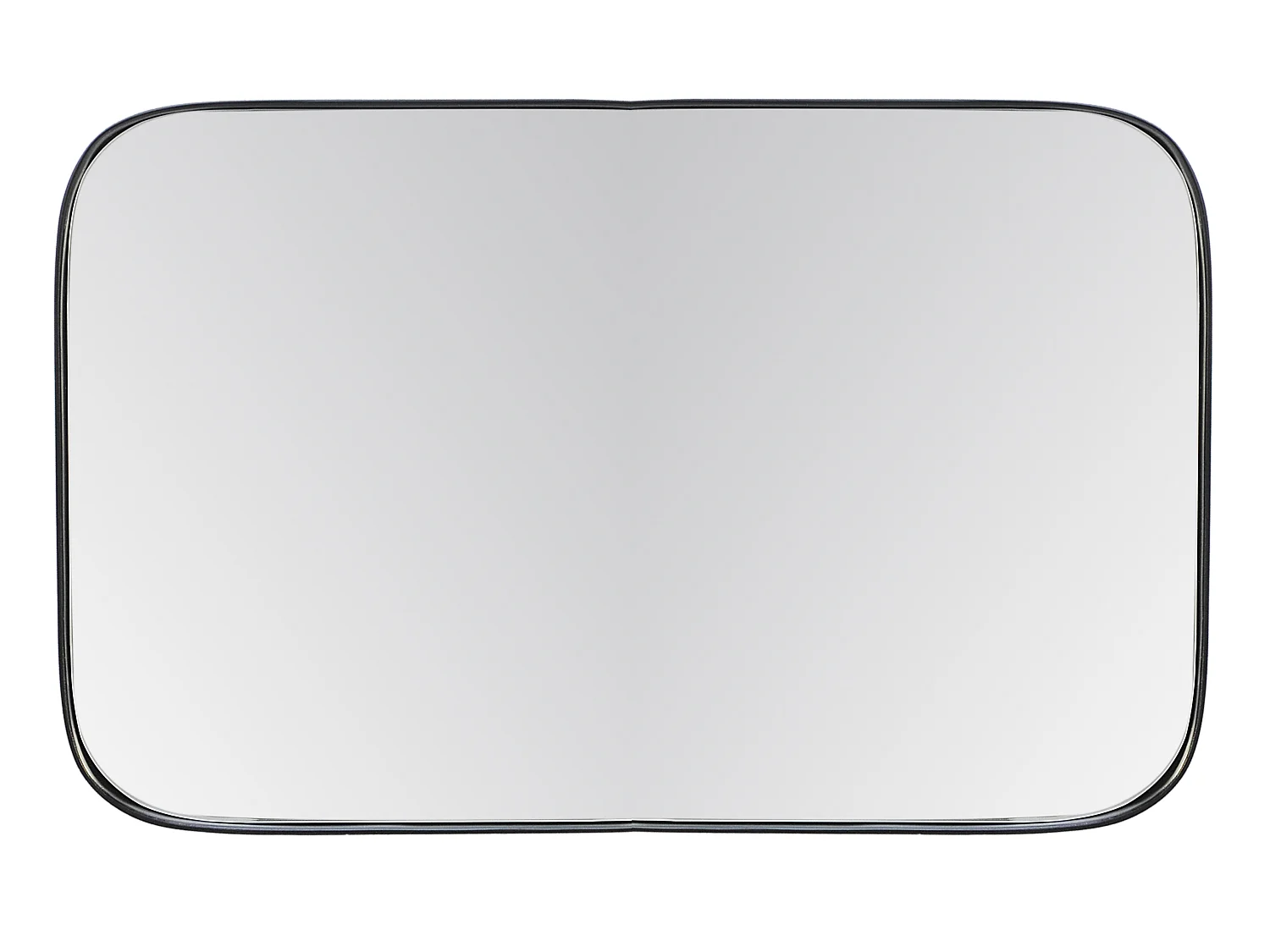 Miroir rectangulaire aux bords arrondis 100x70cm
