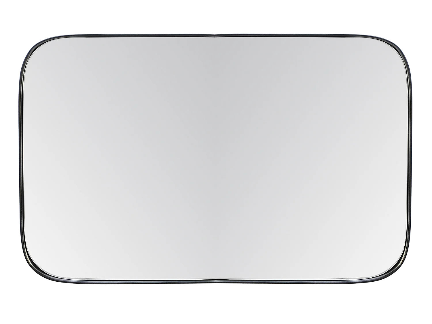 Miroir rectangulaire aux bords arrondis 100x70cm