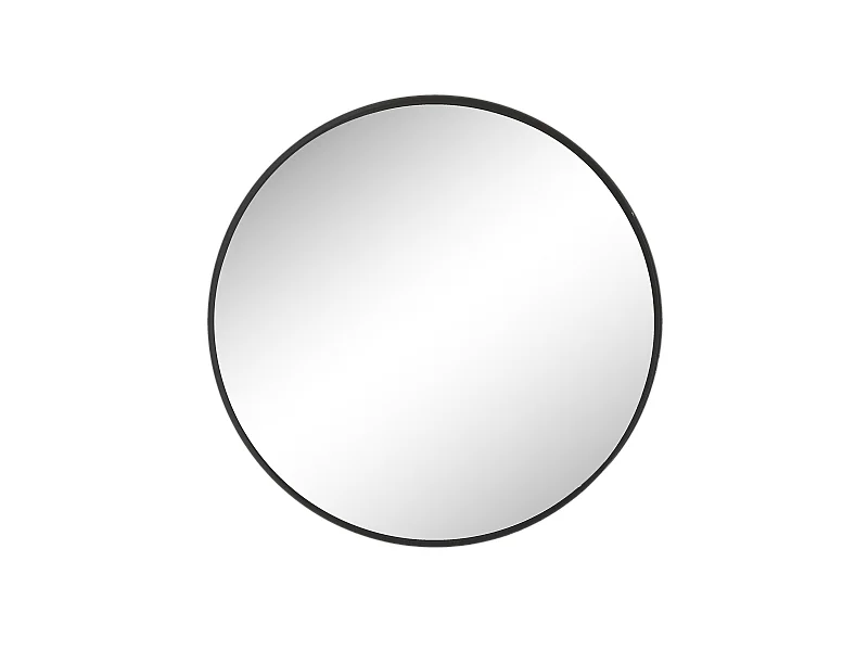 Miroir rond contours fins 80x80cm