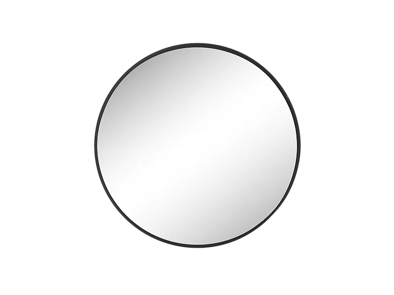 Miroir rond contours fins 80x80cm