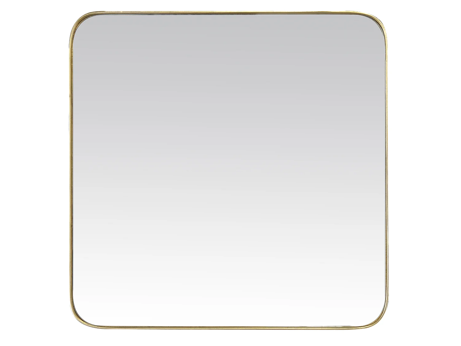 Miroir carré aux bords fins 60x60cm