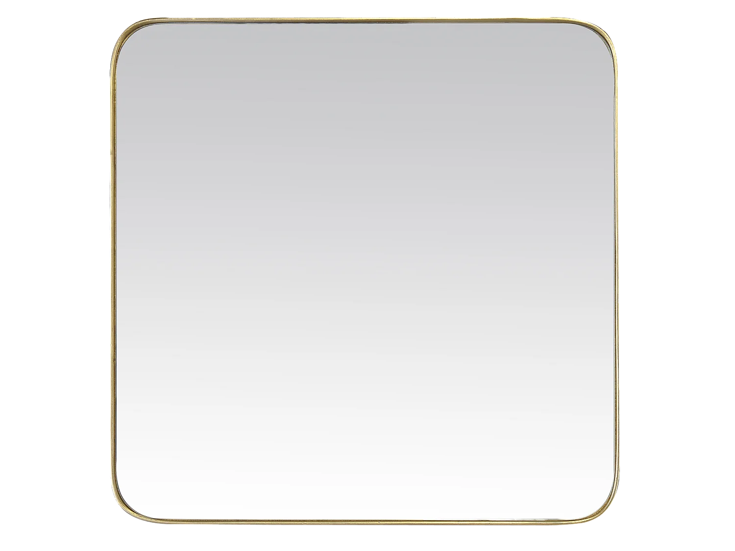 Miroir carré aux bords fins 60x60cm