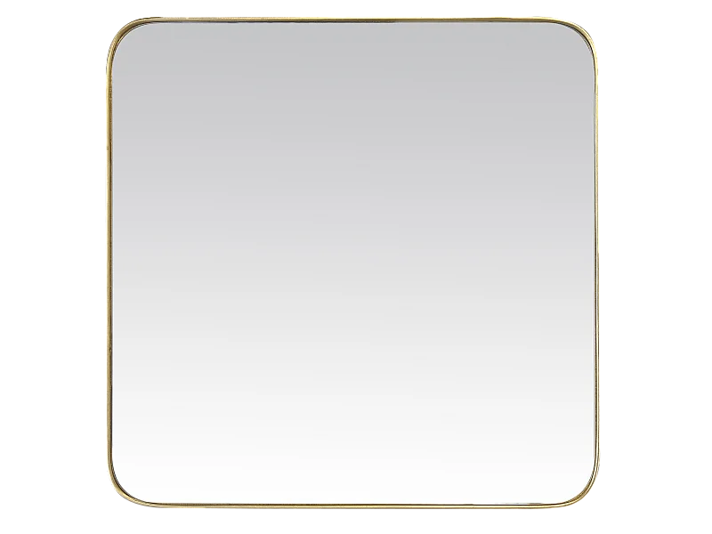 Miroir carré aux bords fins 60x60cm