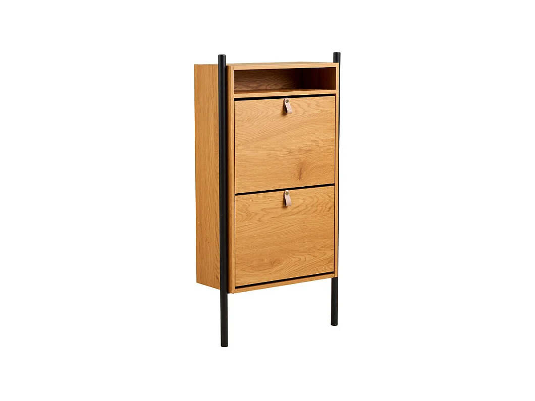 Elna Schuhschrank 2 Klappen EichenDekor.
