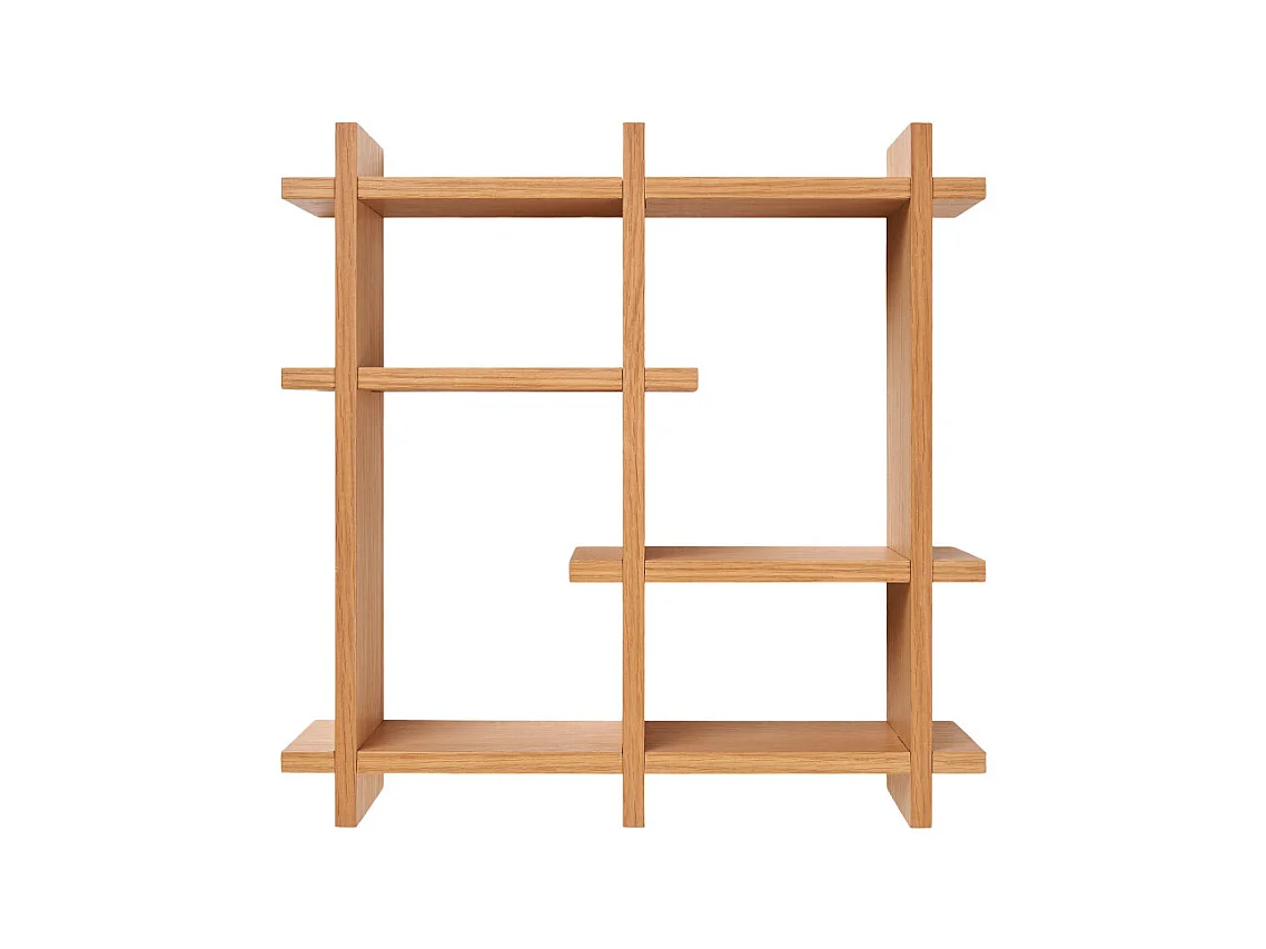 Olsberg - Étagère murale en bois 40x40cm - Bois clair