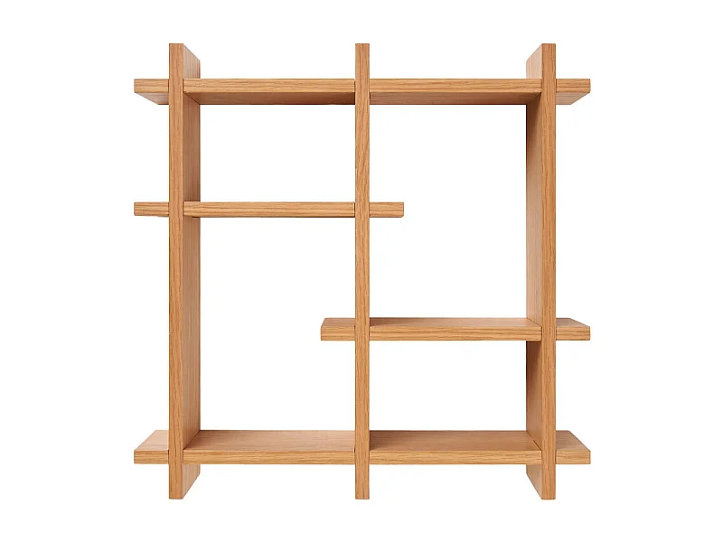 Olsberg - Étagère murale en bois 40x40cm - Bois clair