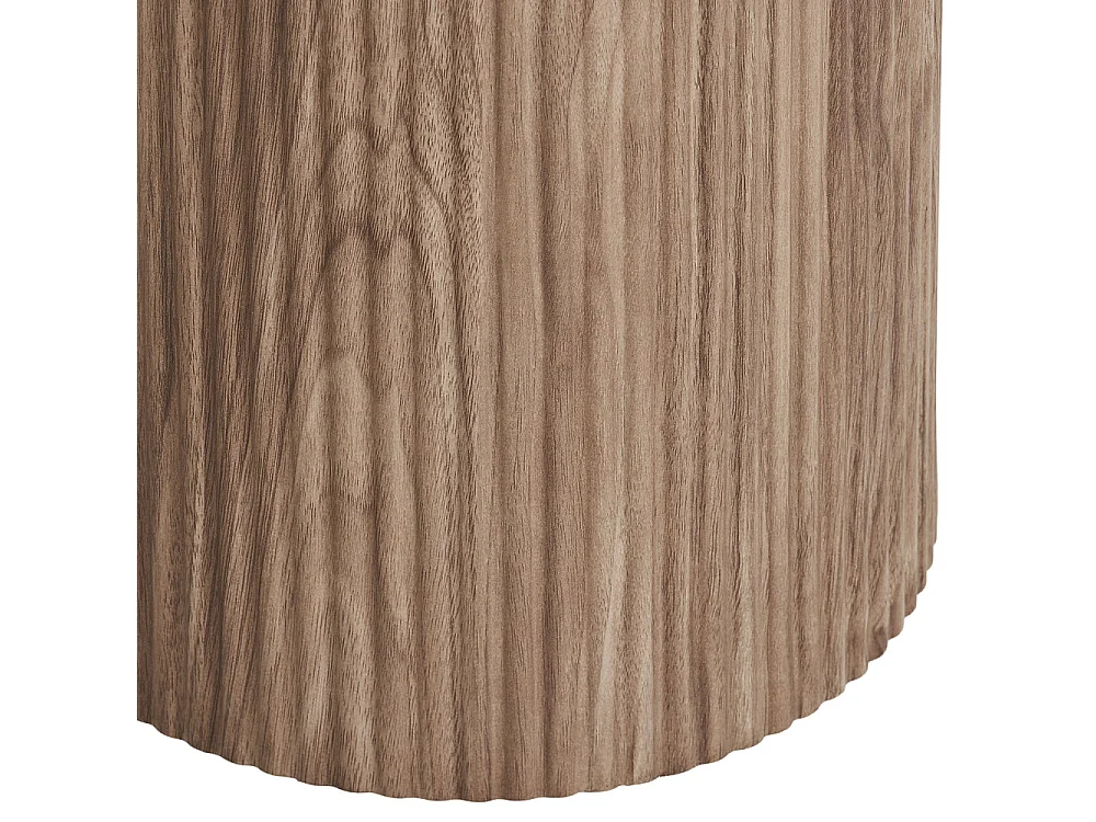 Isa salontafel hoektafel Ø45cm keramiek wit.