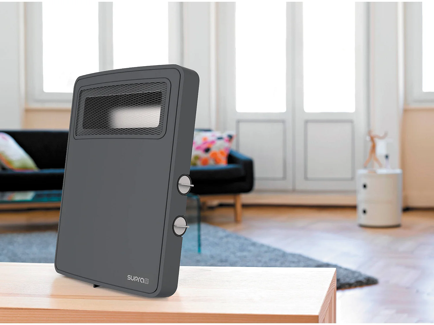 Supra Chauffage soufflant 2000w gris - etno gris
