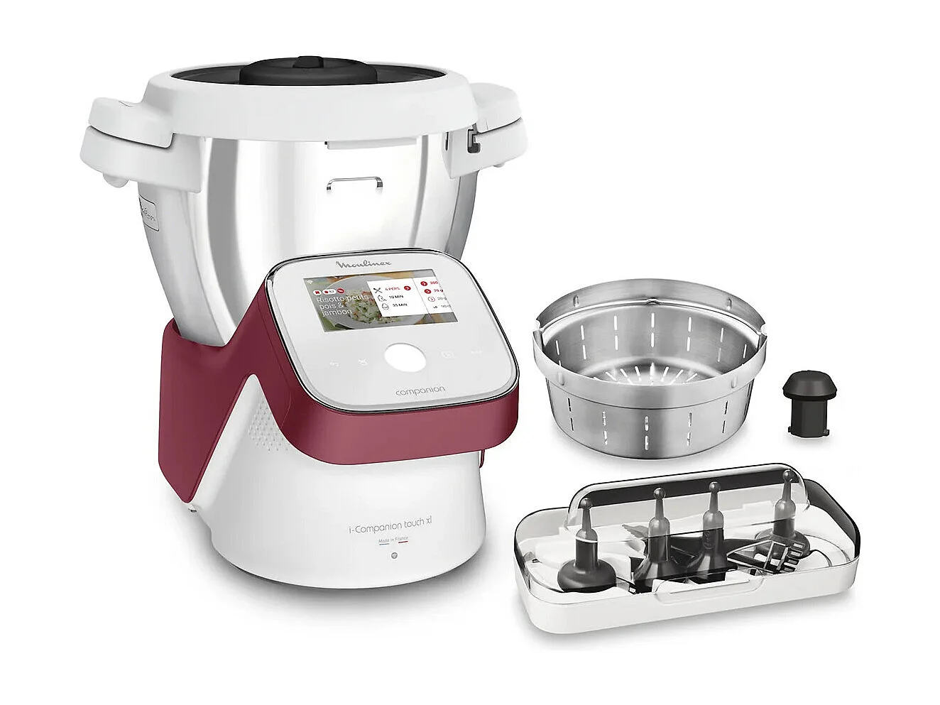 Moulinex Robot cuiseur multifonctions 3l 1550w edition rouge - hf934510